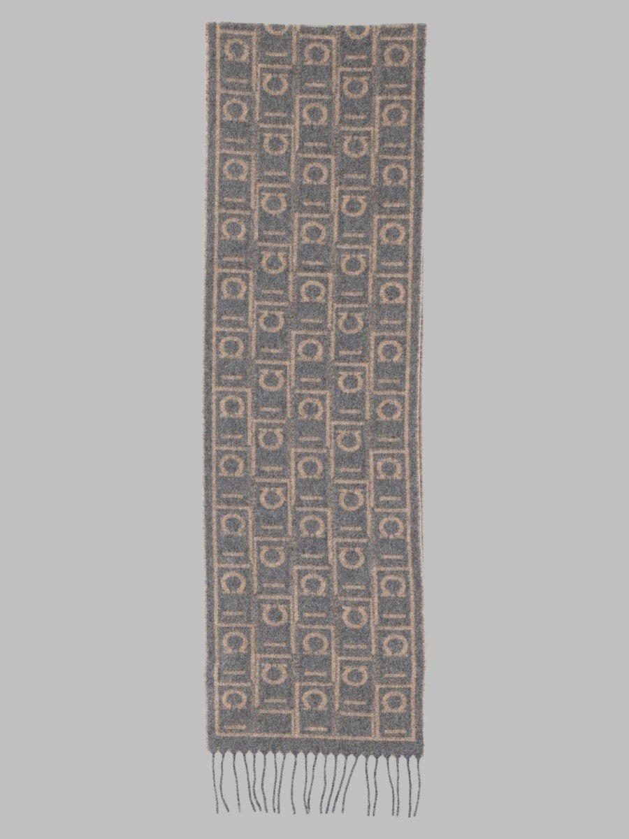 Sciarpa con Motivo Monogram