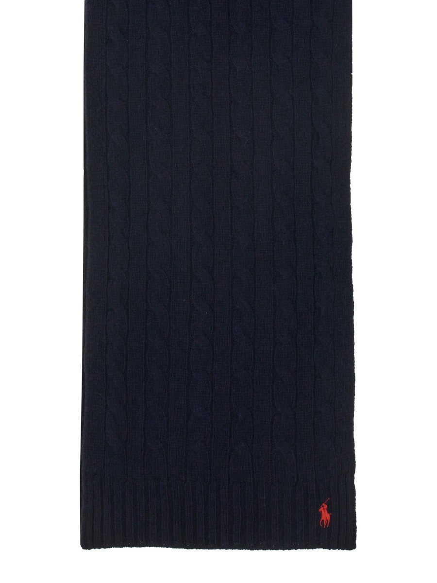 SCIARPA IN LANA E CASHMERE A TRECCE 2