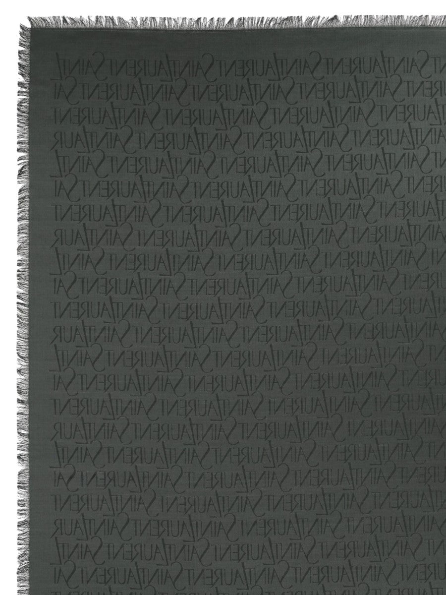 Sciarpa Jacquard In Seta e Lana 4