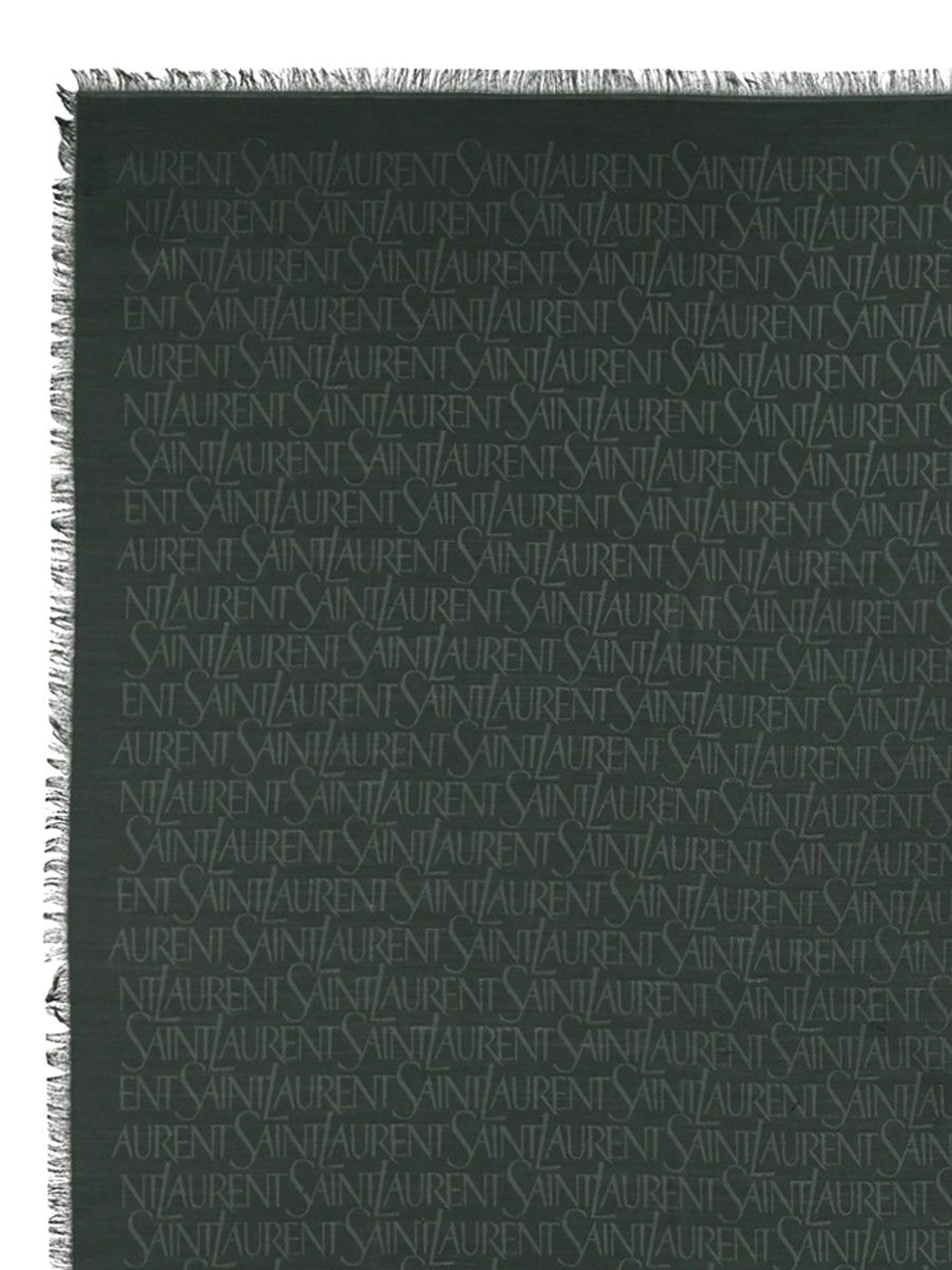 Sciarpa Jacquard In Seta e Lana 2