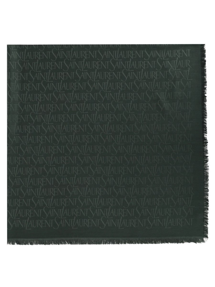 Sciarpa Jacquard In Seta e Lana 3