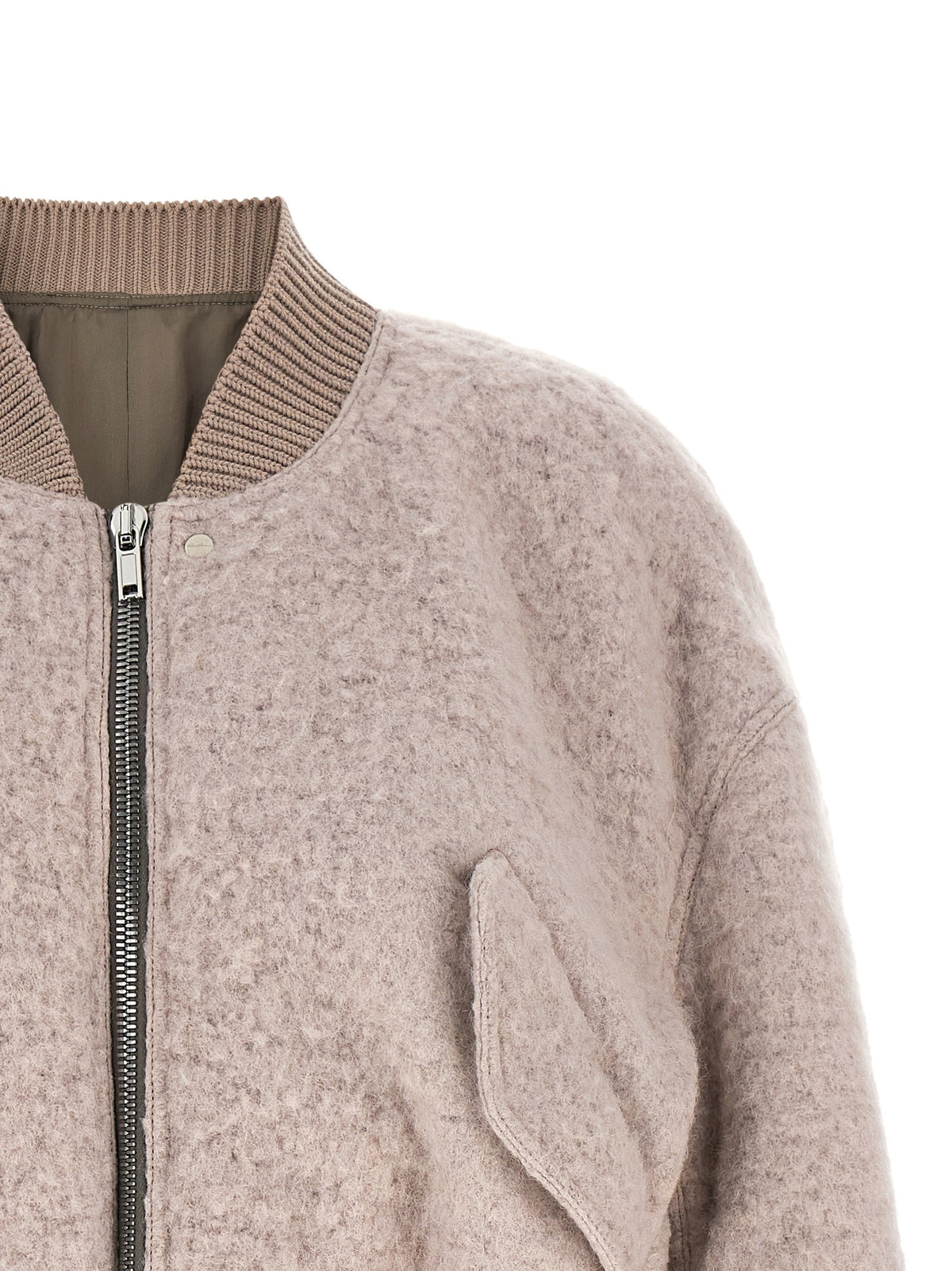 'Secchia Cropped Flight' bomber jacket 3