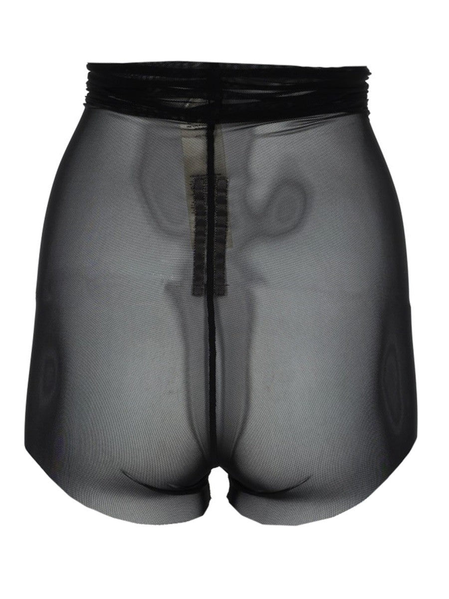 SEMI-TRANSPARENT HIGH-WAISTED SHORTS 3