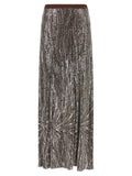Sequin and pearl skirt