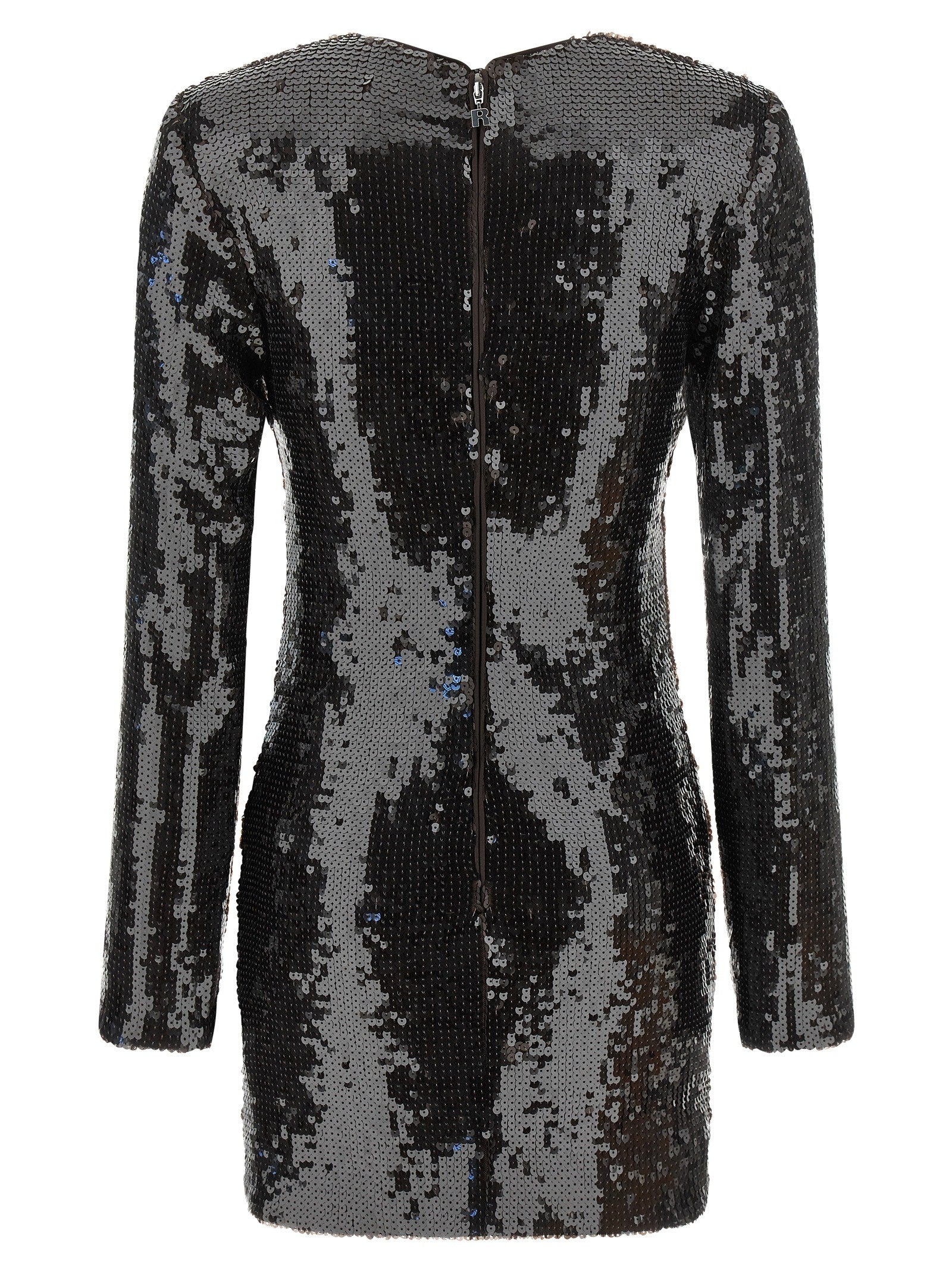 Sequin dress with flower 2