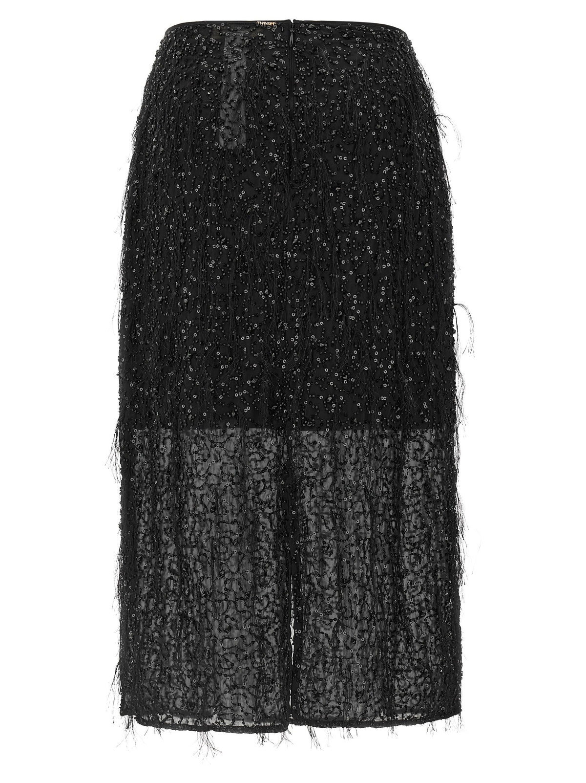Sequin embroidery skirt 2