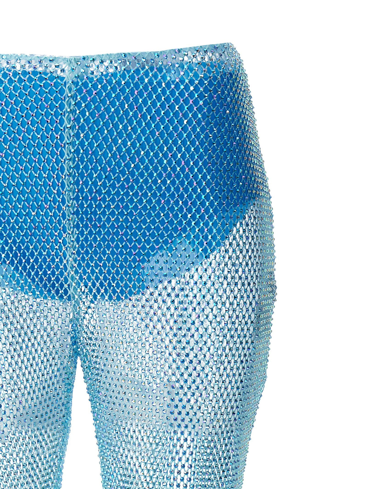Sequin mesh pants 3