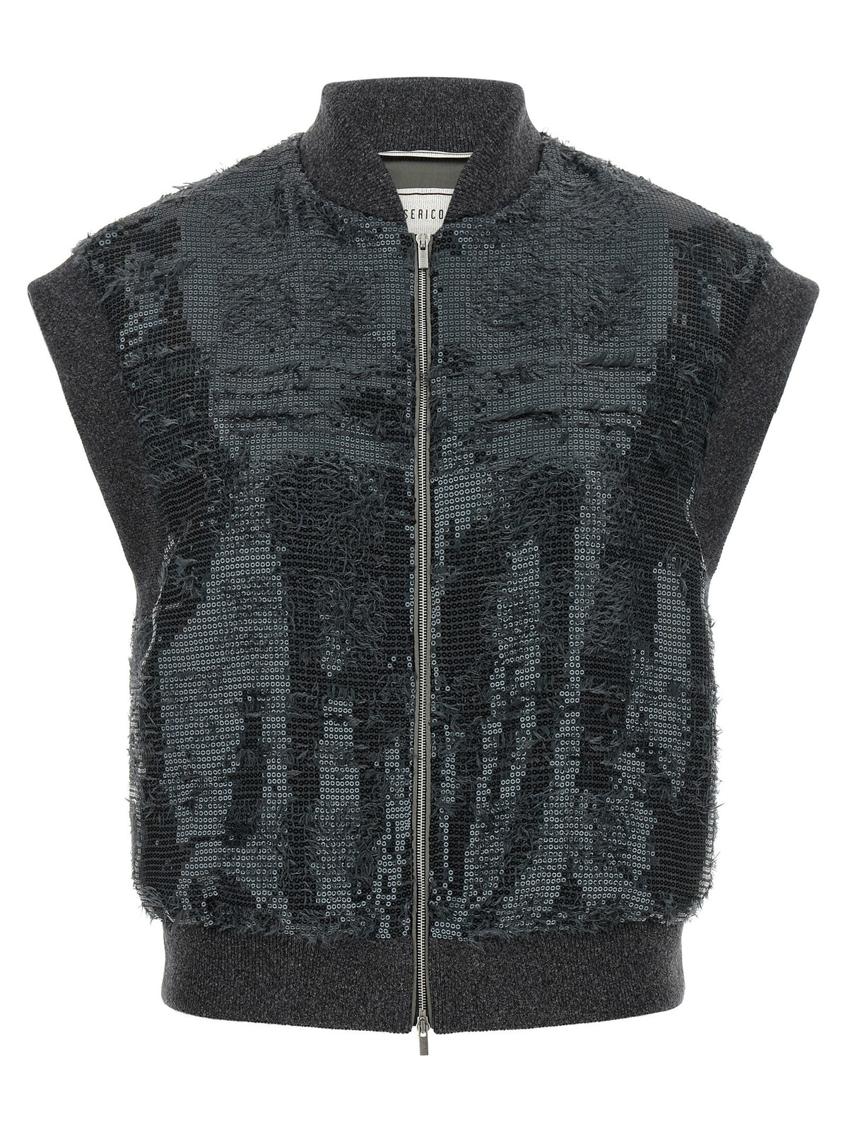Sequin vest