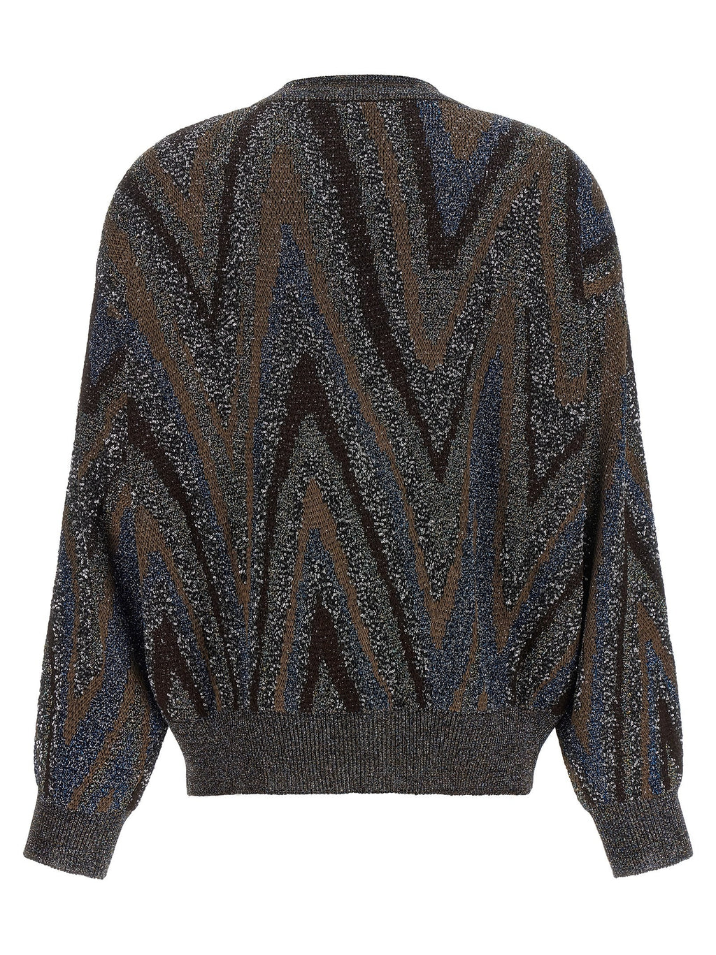 Sequin zigzag cardigan 2