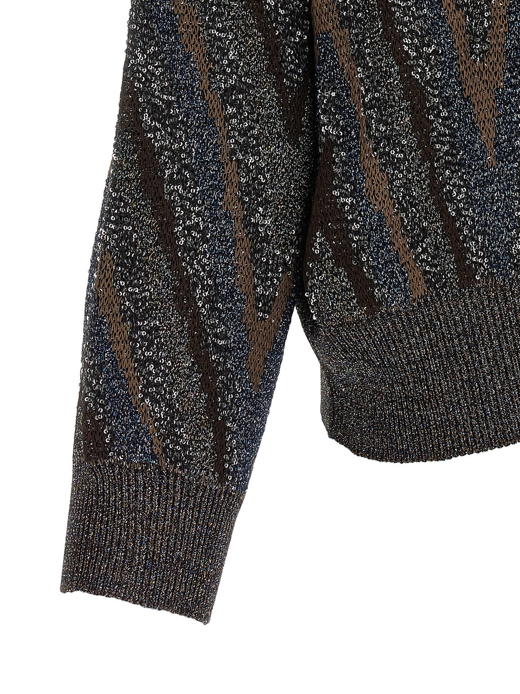 Sequin zigzag cardigan 4