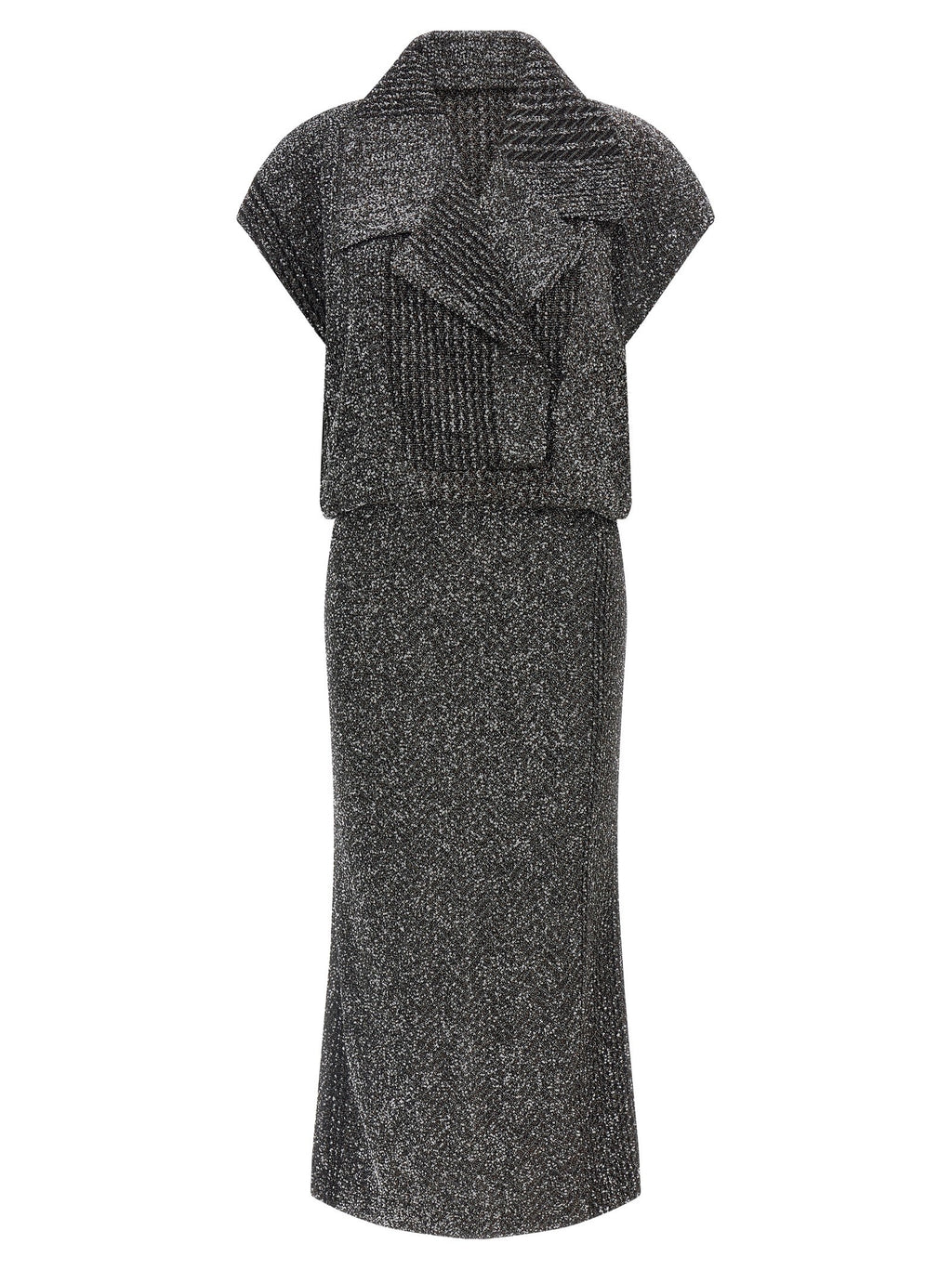Sequin zigzag dress