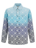 Shacket 'Monogram Gradient Jacquard'