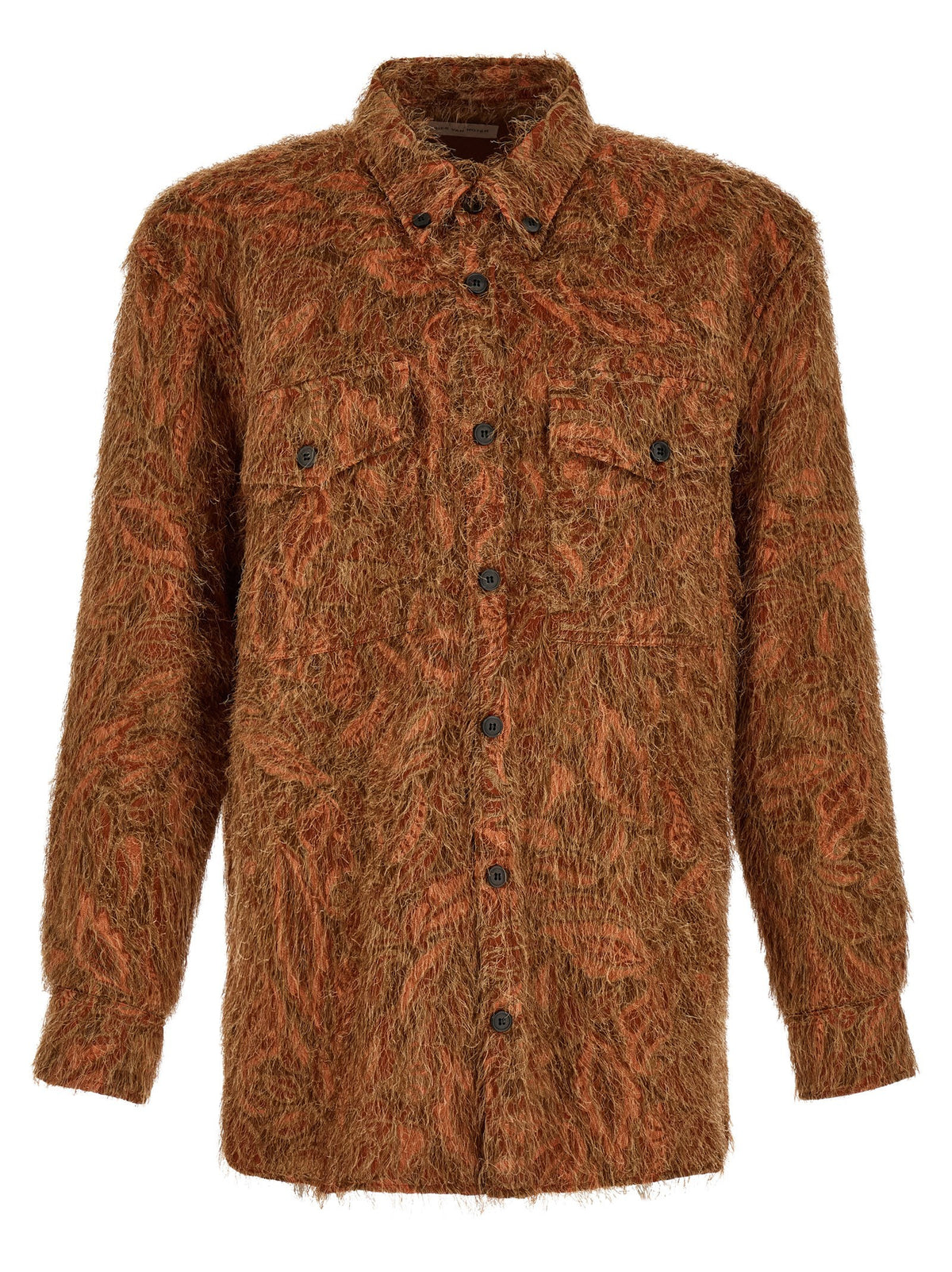 Shaggy fringed shirt