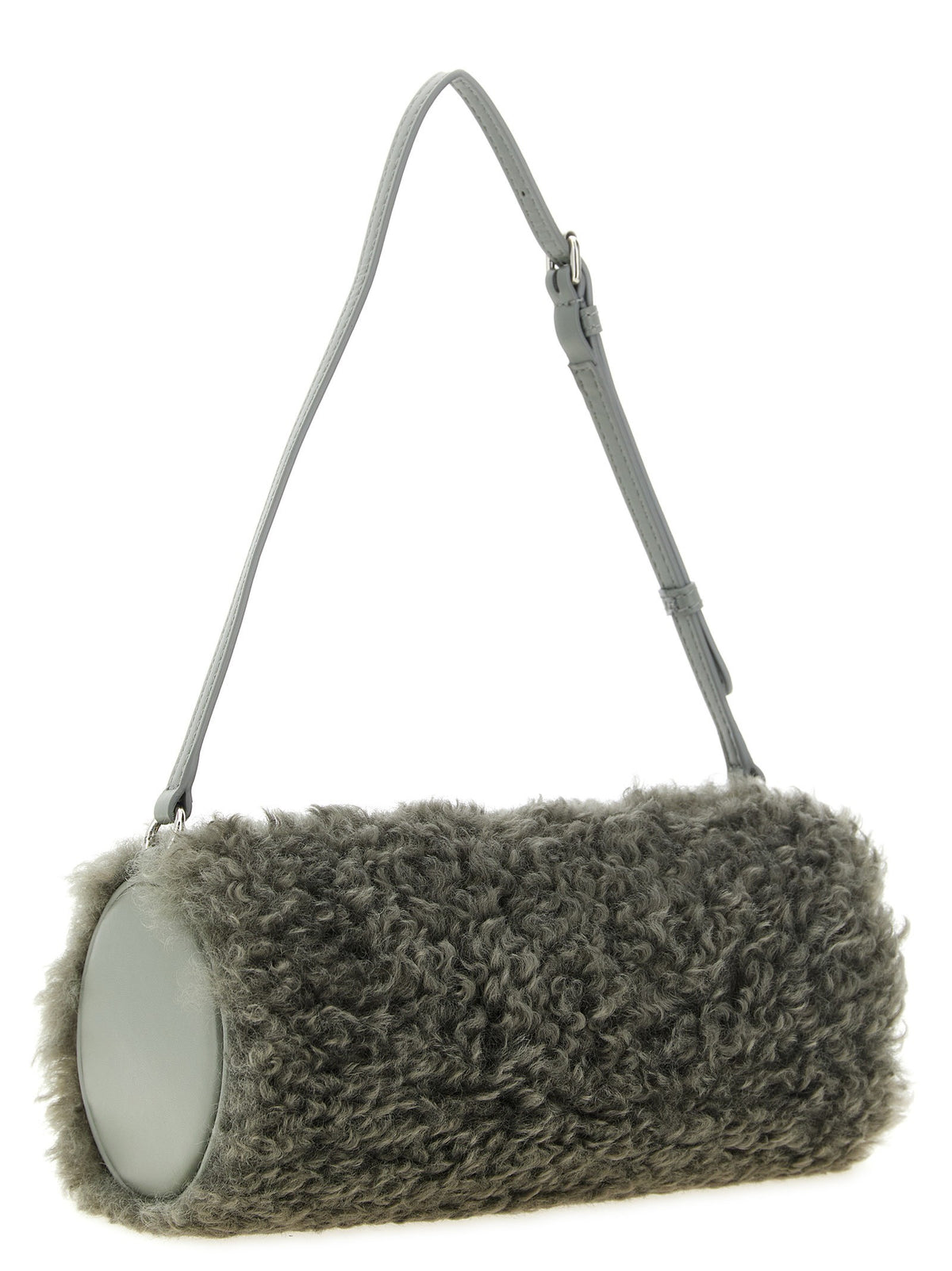 Shearling clutch 2