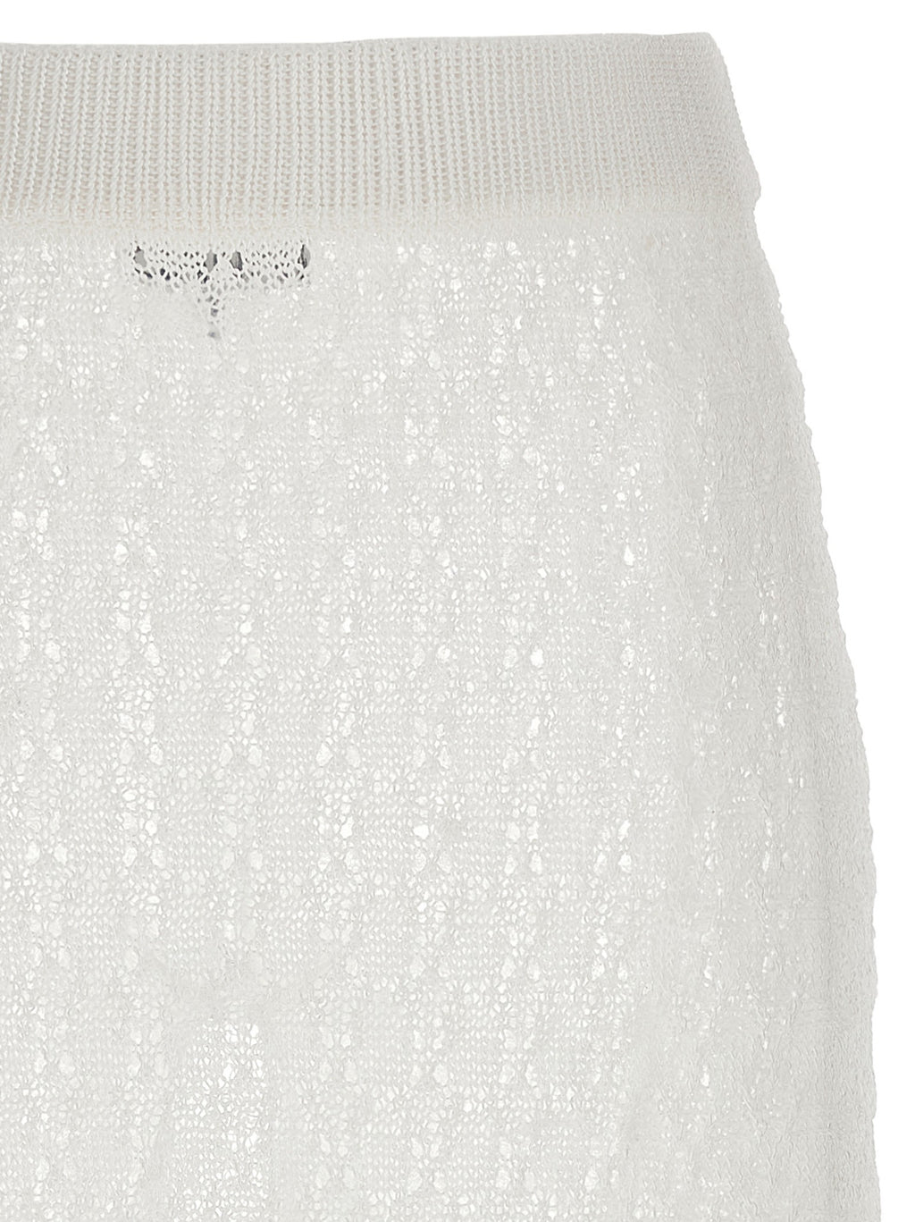 'Shiny Pointelle Knit' skirt 3
