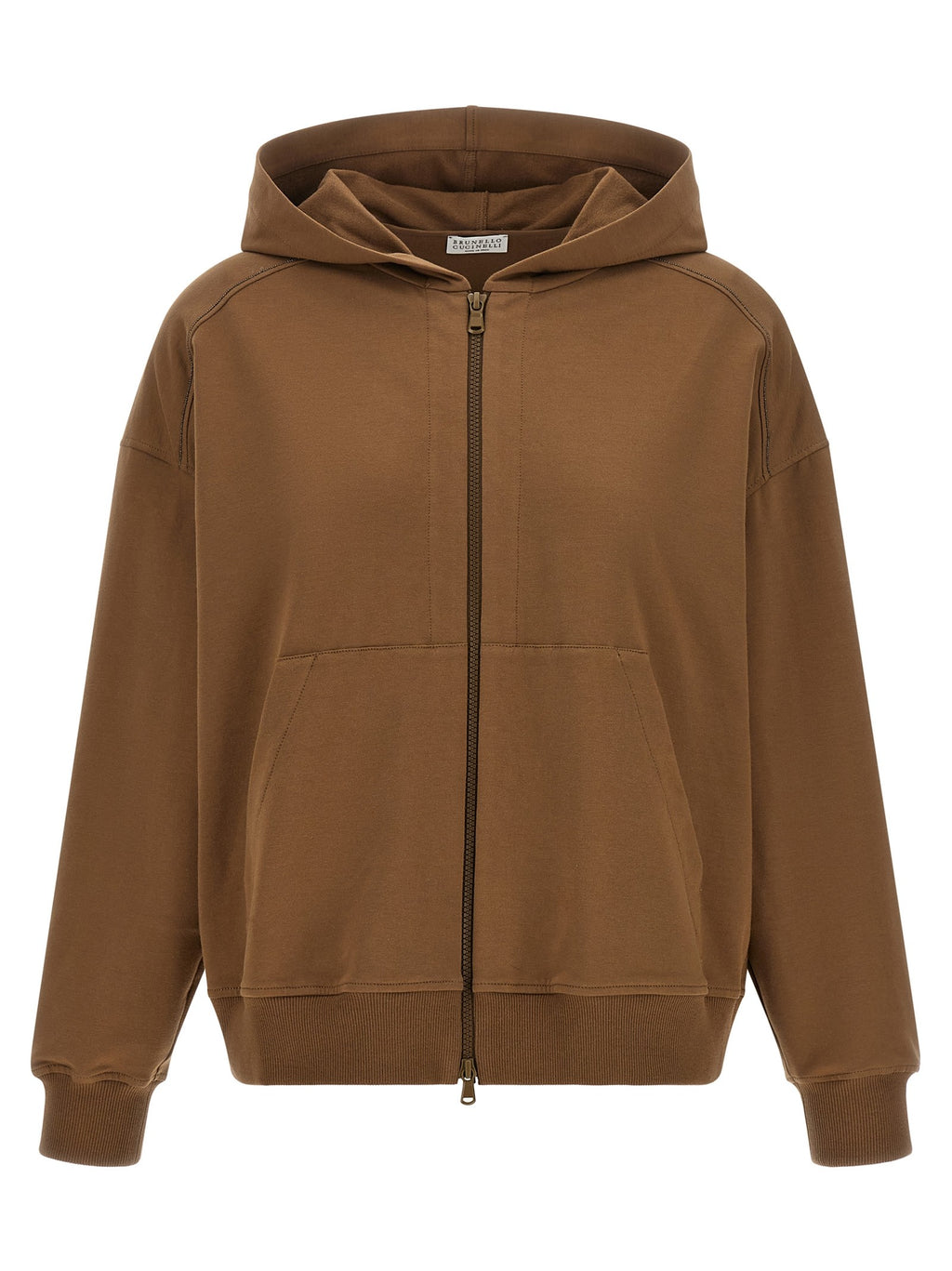 'Shiny Trims' hoodie