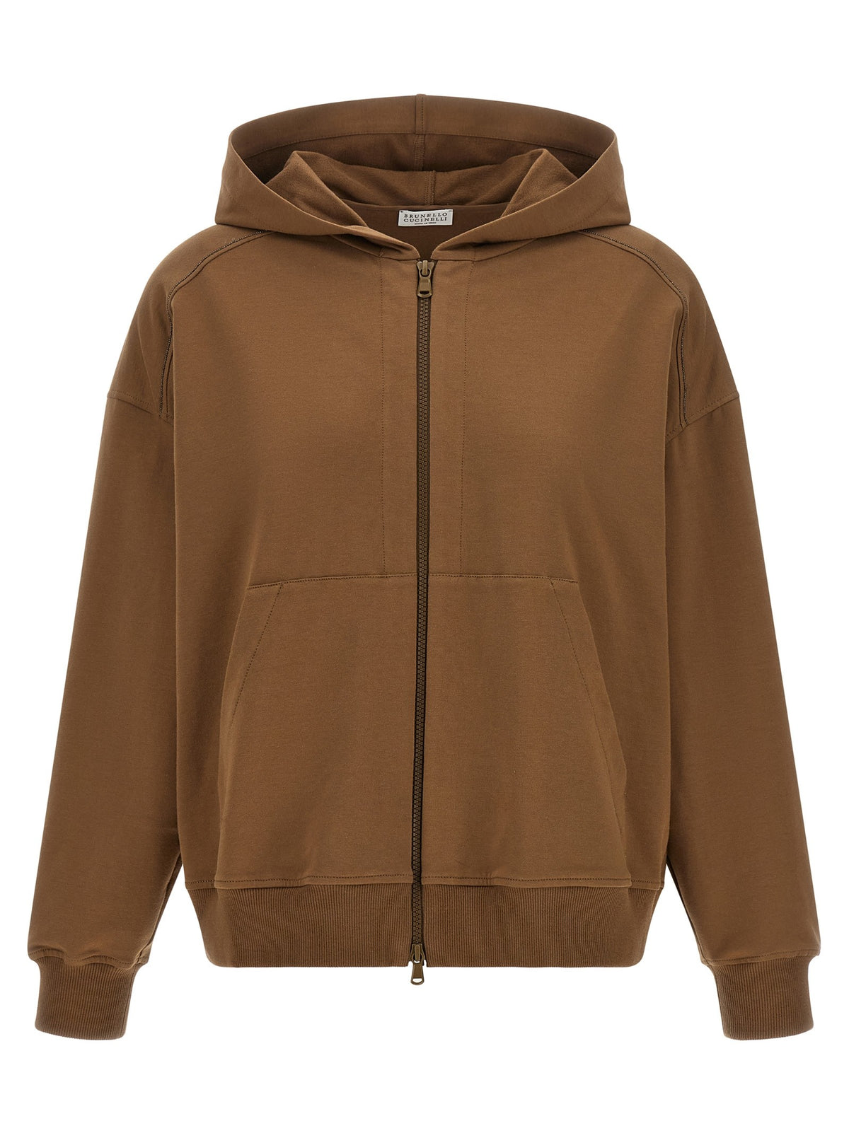 'Shiny Trims' hoodie