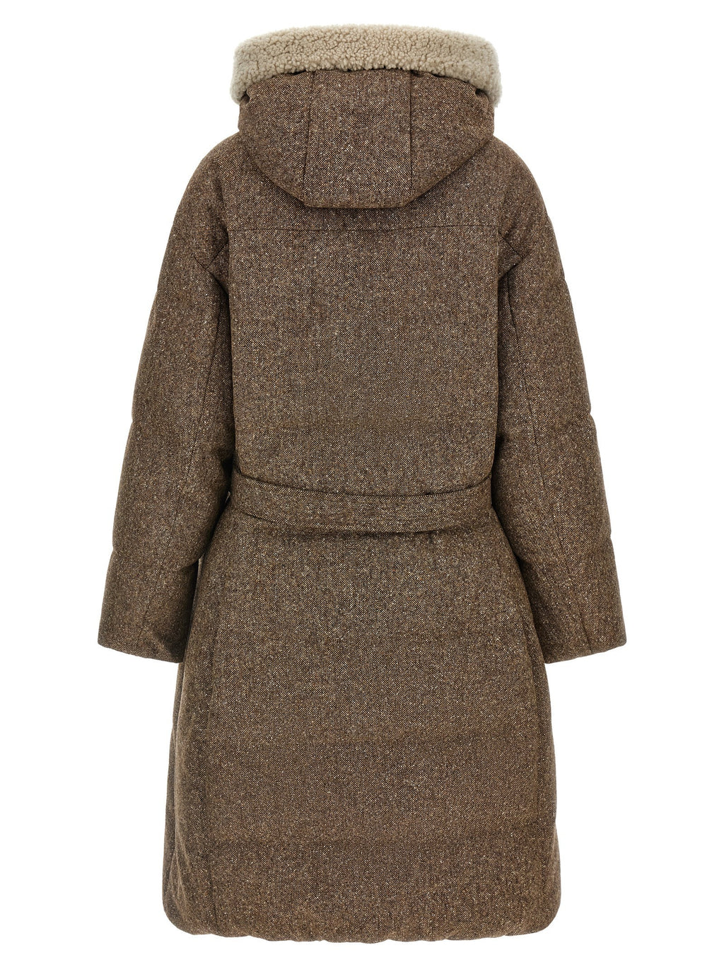 'Shiny Zipper Pull' down jacket 2