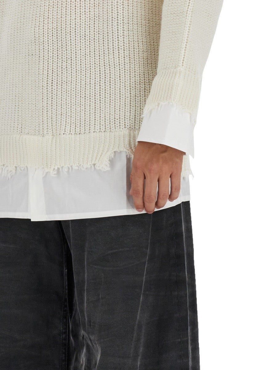 SHIRT BOTTOM SWEATER 4