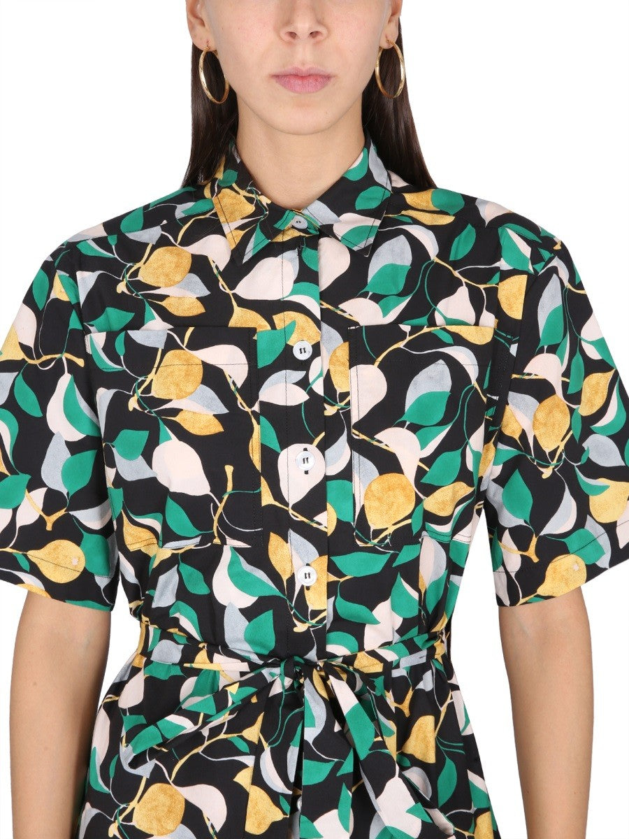 SHIRT DRESS WITH BELT 4