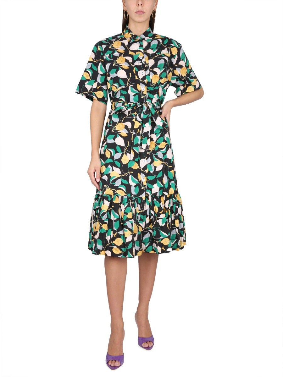 SHIRT DRESS WITH BELT 2