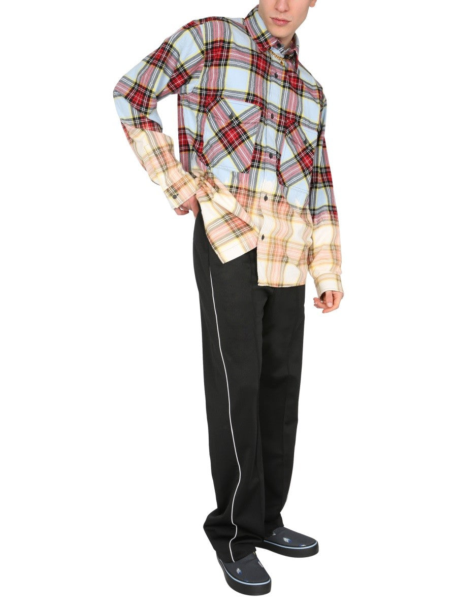 SHIRT WITH CHECK PRINT 2