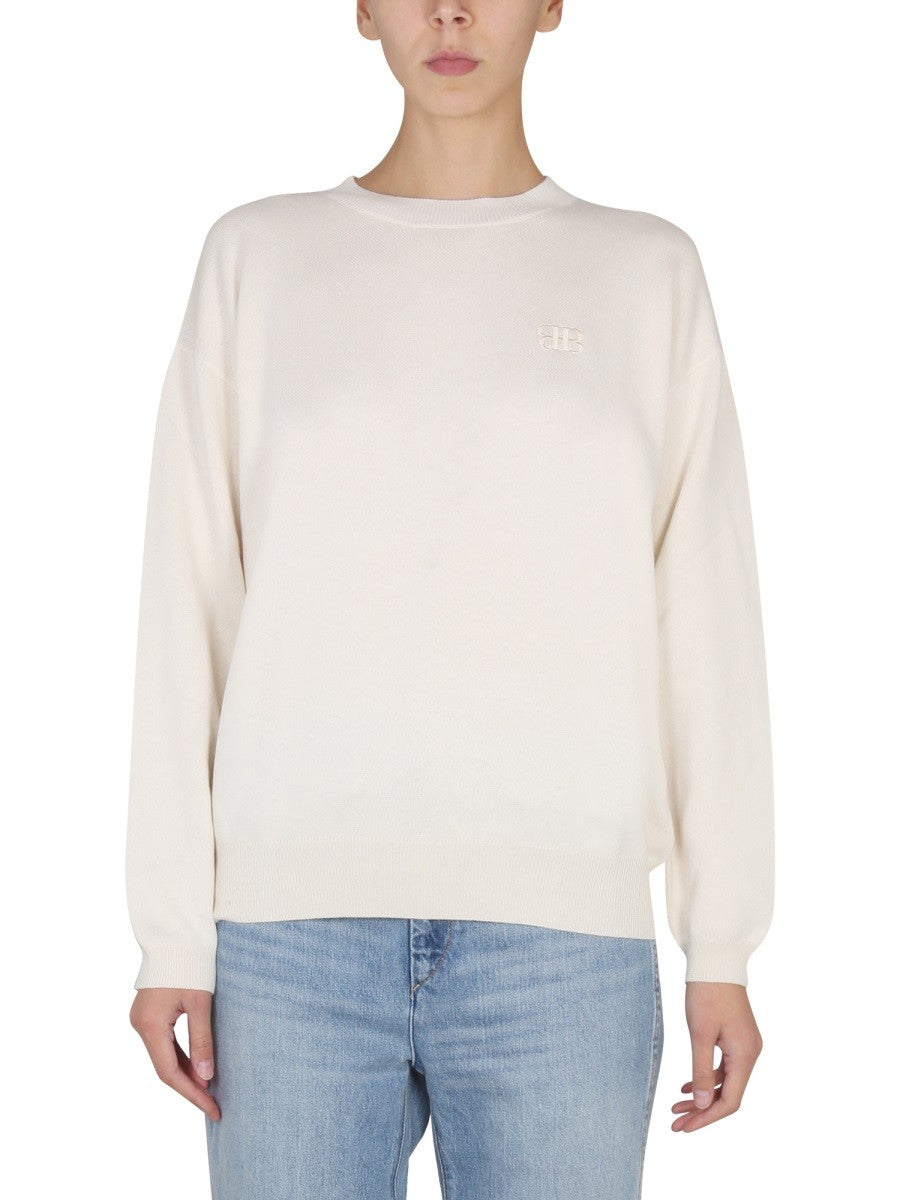 SHIRT WITH EMBROIDERED LOGO
