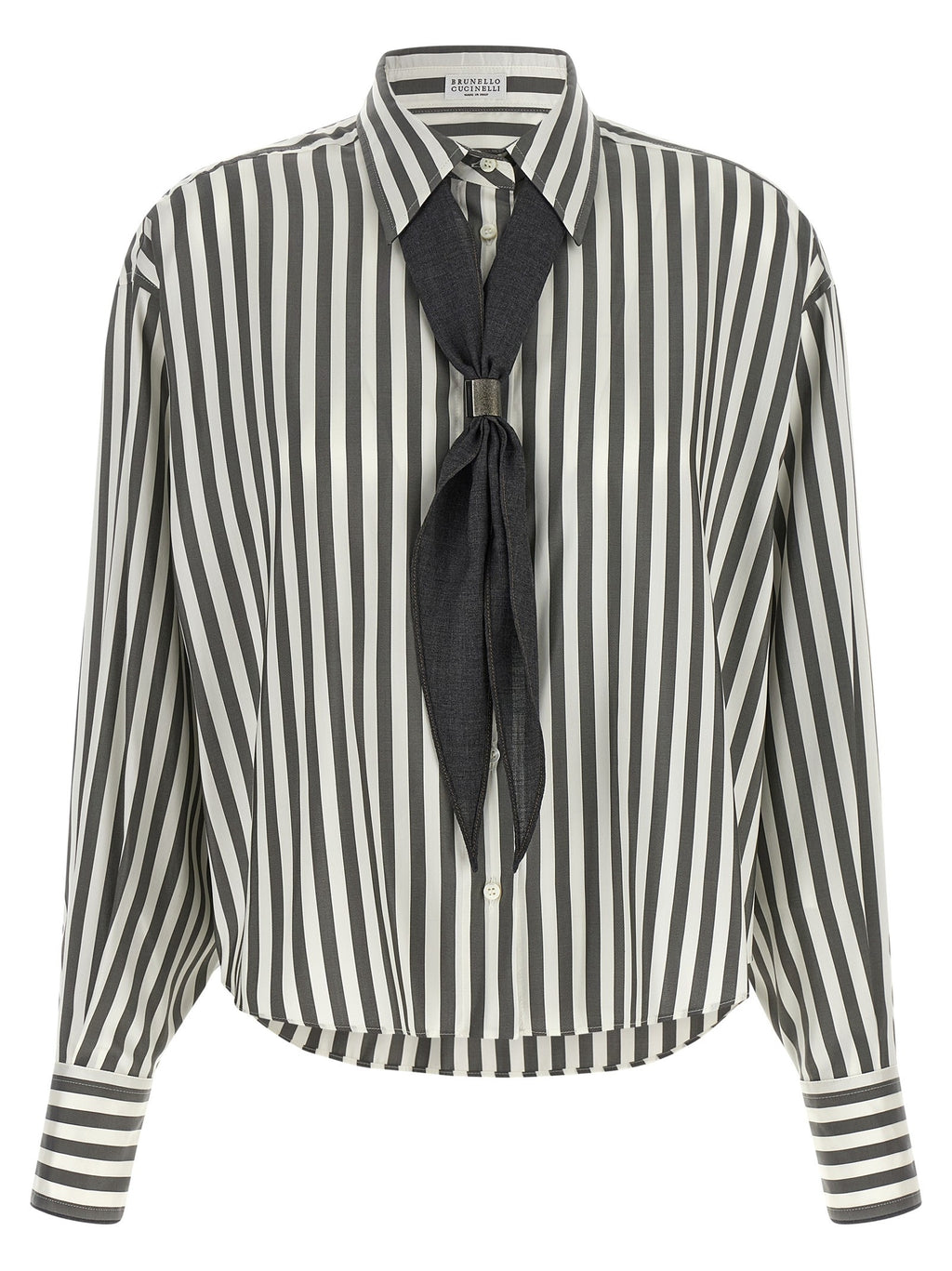 Shirt with scarf