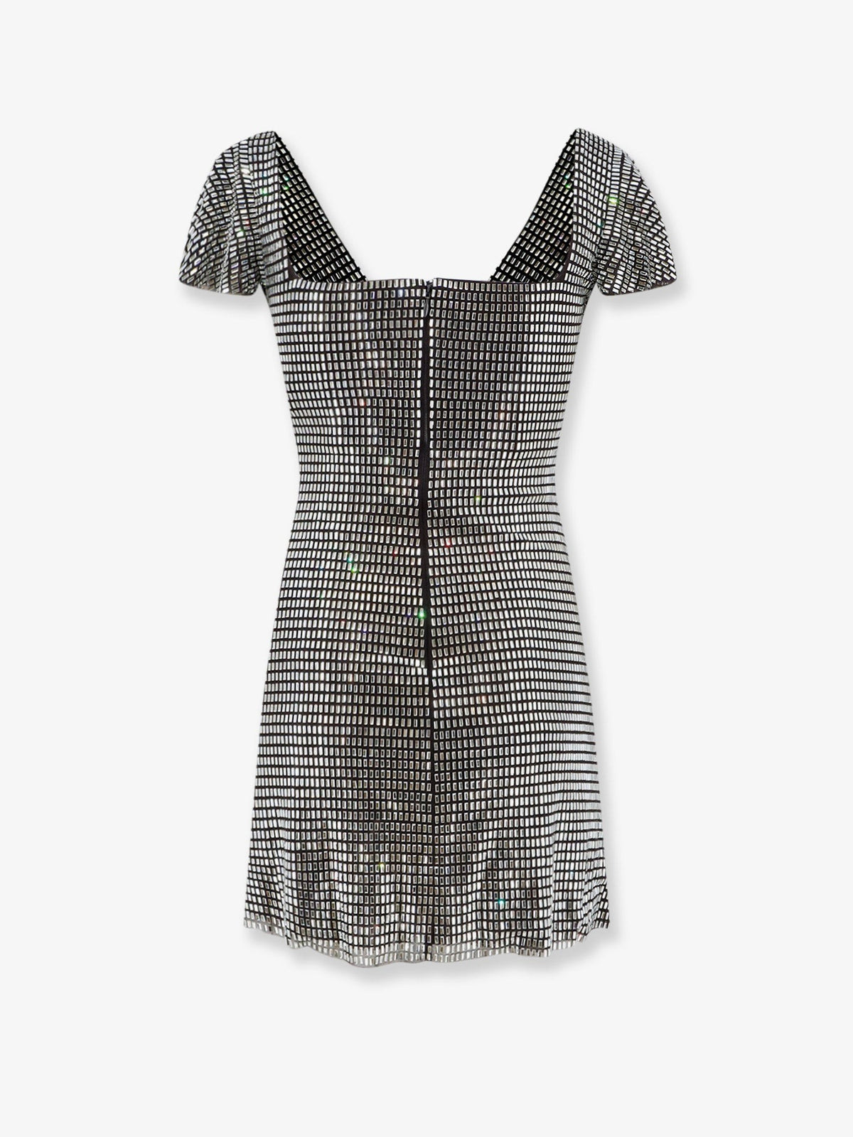 Short tulle dress with rhinestones 2