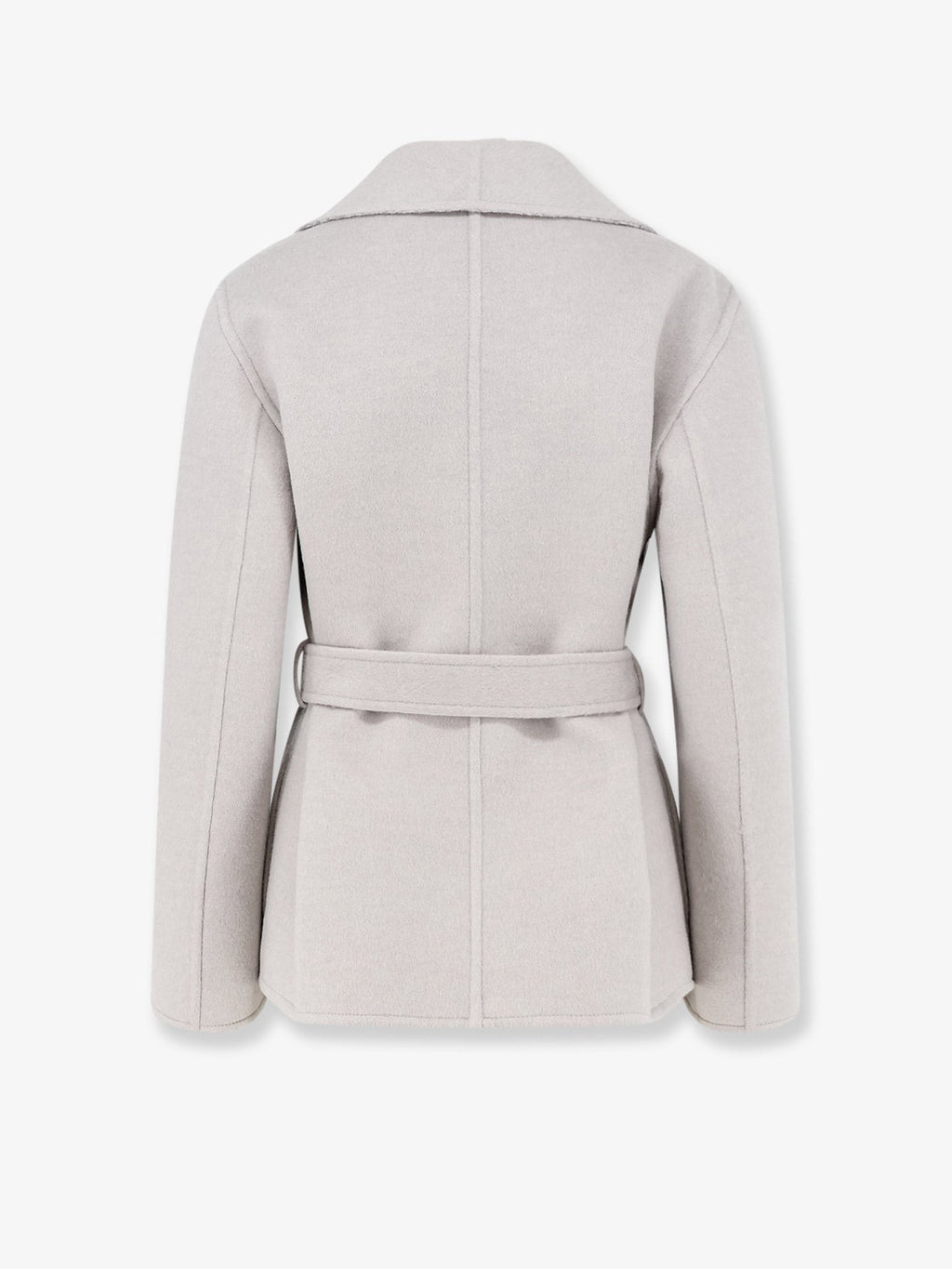 Short virgin wool coat 2