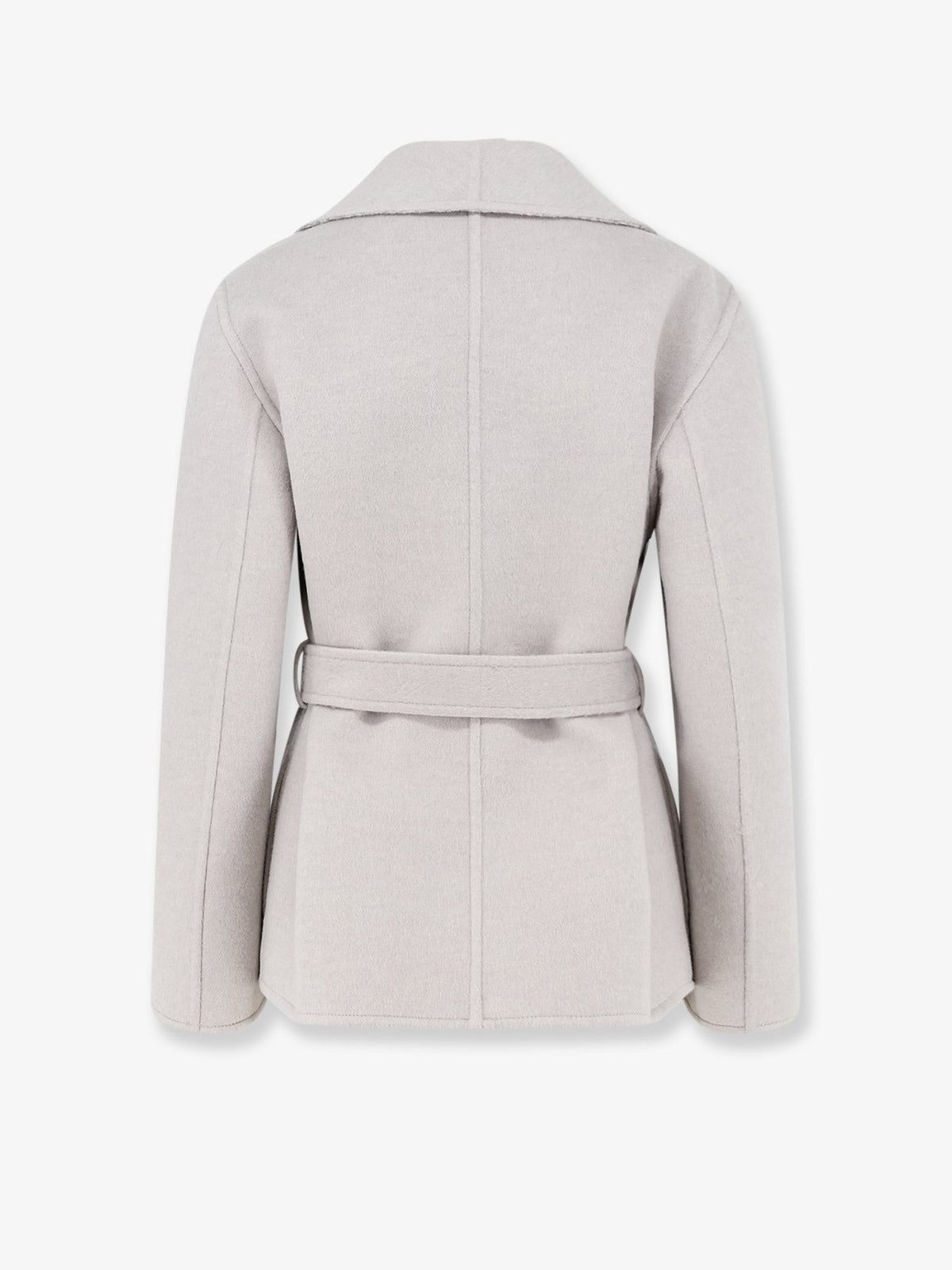 Short virgin wool coat 2