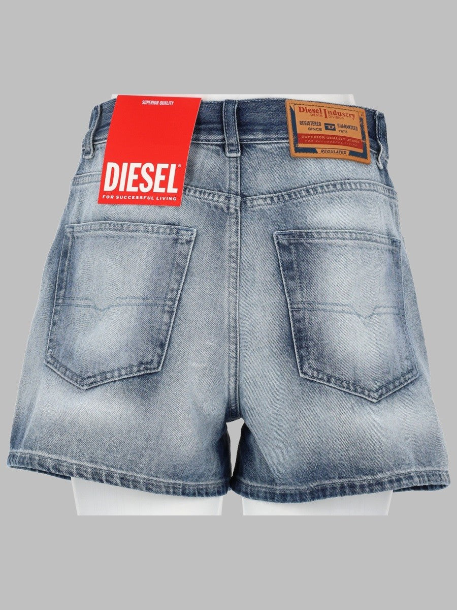 SHORTS "DE-HELIOS" IN DENIM 2