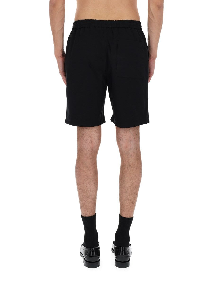 SHORTS ELASTICIZZATI CON LOGO 5