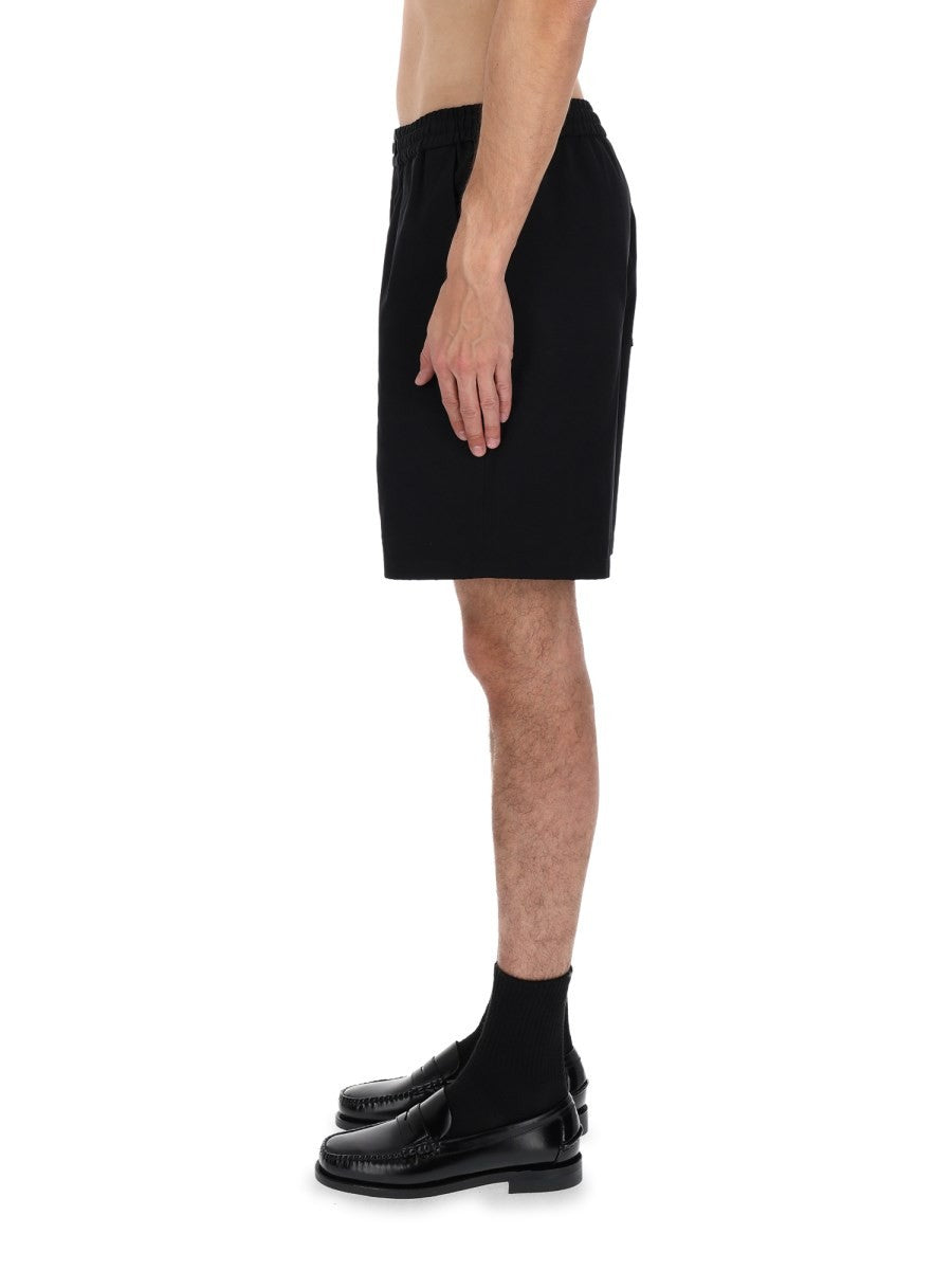 SHORTS ELASTICIZZATI CON LOGO 4