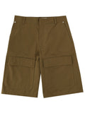 SHORTS IN COTONE CON PATCH LOGO