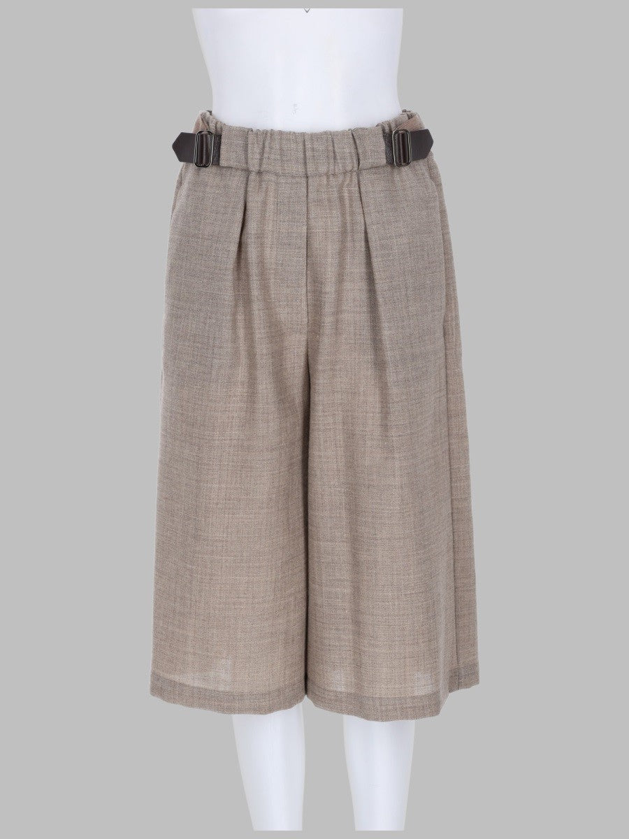 SHORTS IN MISTO LANA E LINO