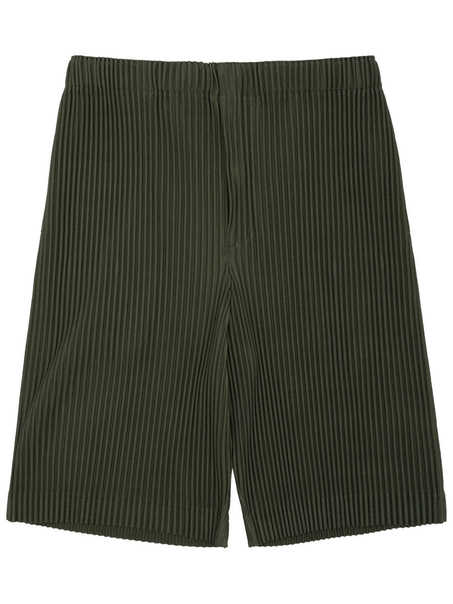 SHORTS PLISSETTATO