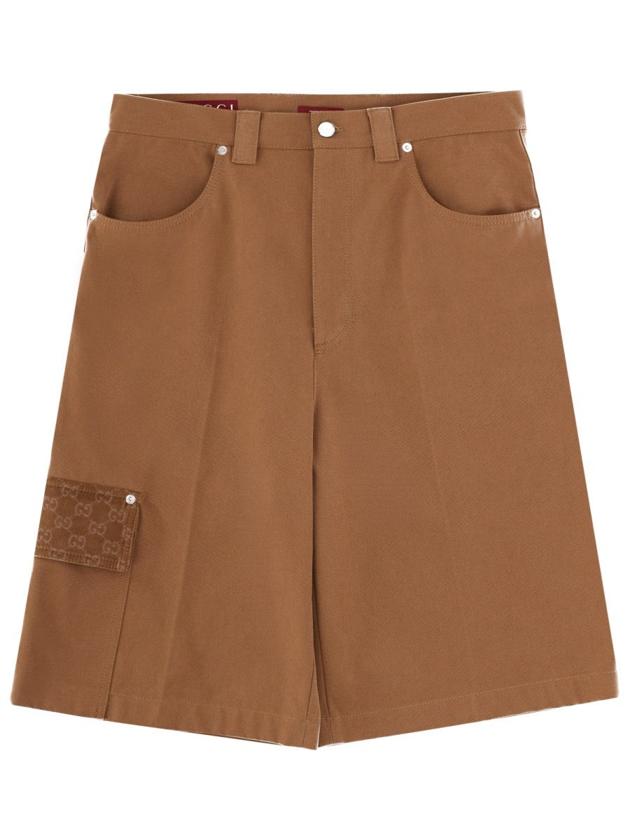 SHORTS WITH GG DETAILS
