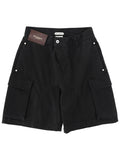 SHORTS WITH LOGO PATCH