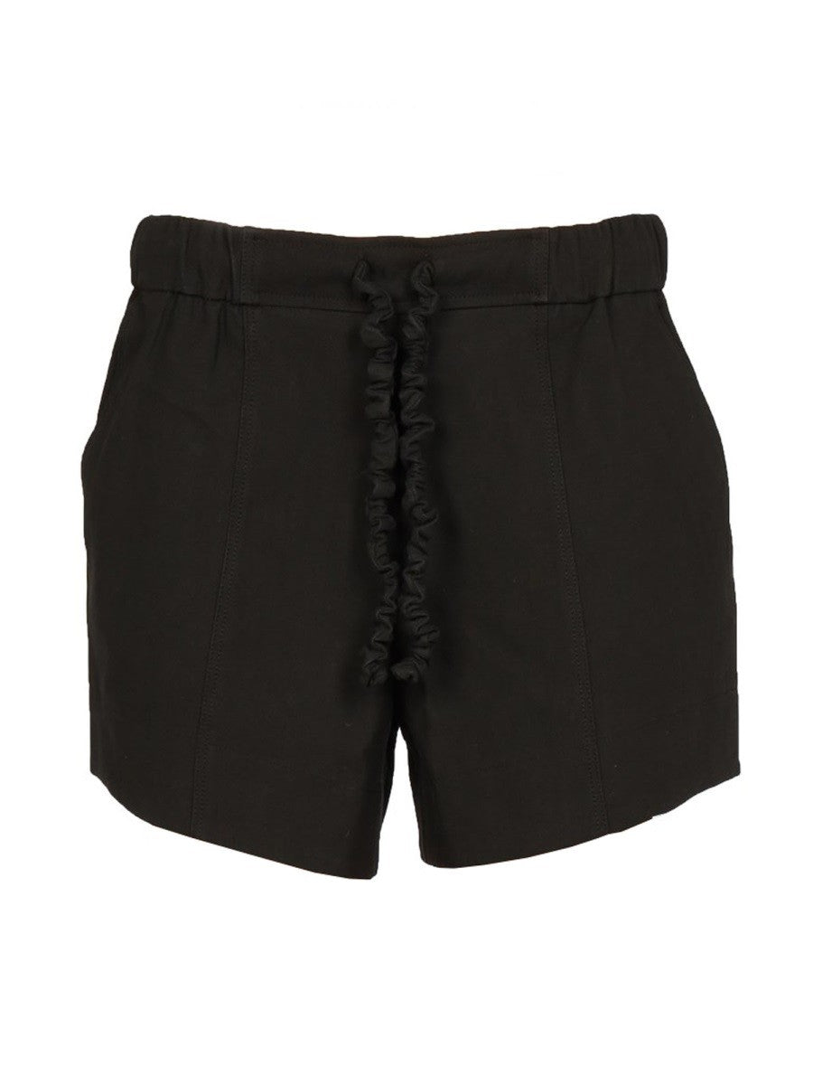 SHORTS WITH RUFFLED ELASTIC