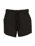 SHORTS WITH RUFFLED ELASTIC