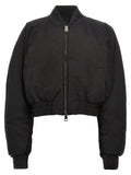 'Sierra' cropped bomber jacket