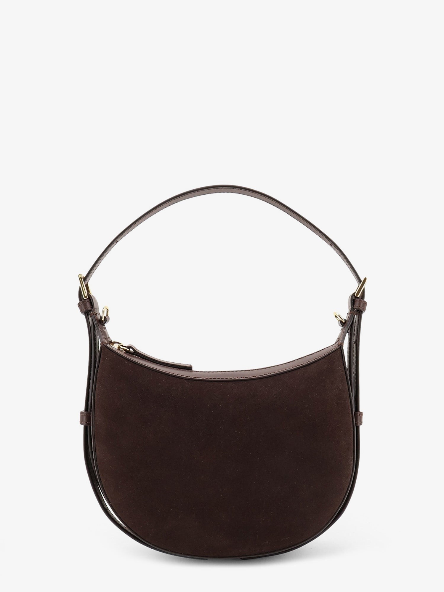 Silea suede shoulder bag