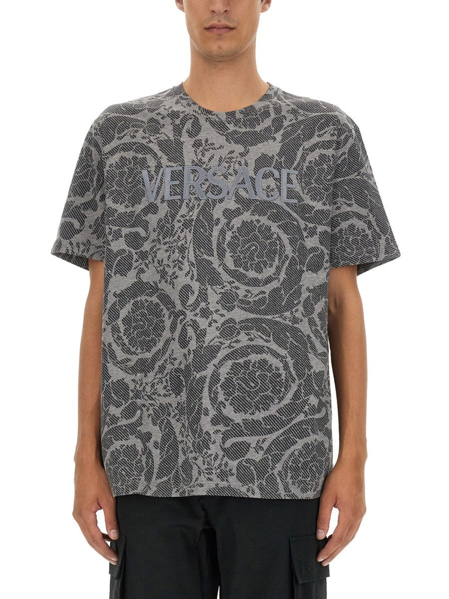 SILHOUETTE BAROQUE LOGO T-SHIRT 3