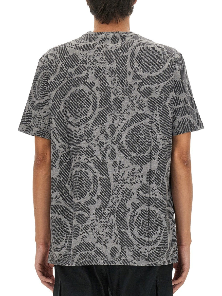 SILHOUETTE BAROQUE LOGO T-SHIRT 4