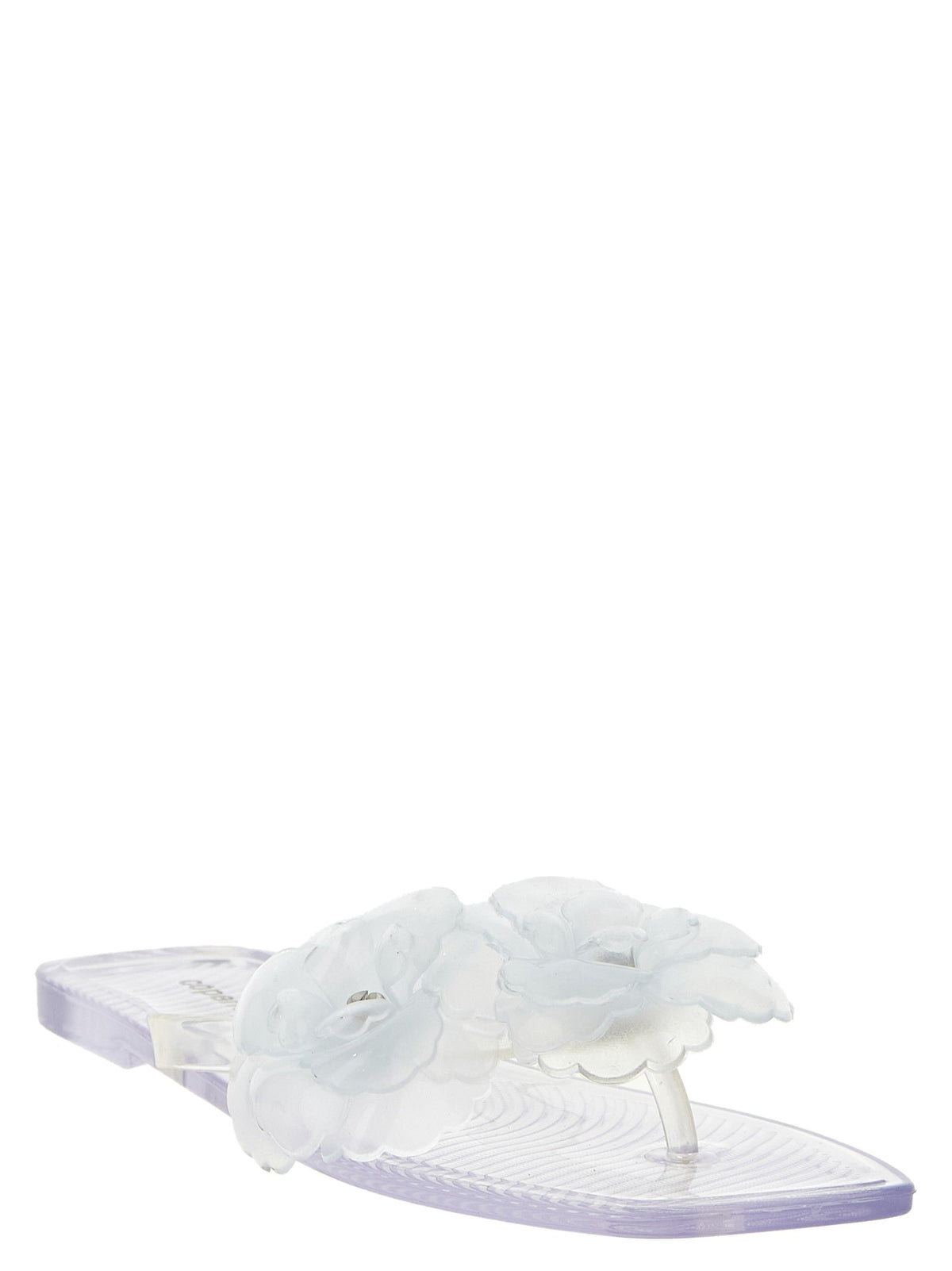 'Silicone Flower Flat' sandals 2