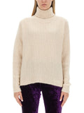 SILK AND CASHMERE TURTLENECK SWEATER