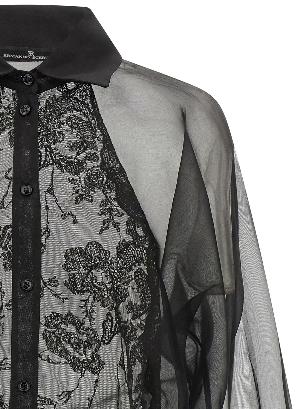 Silk and lace shirt 3