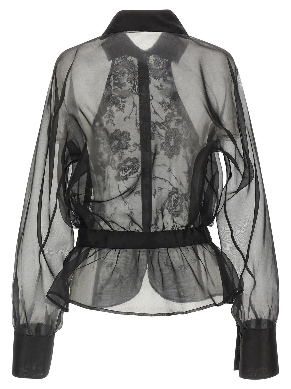 Silk and lace shirt 2