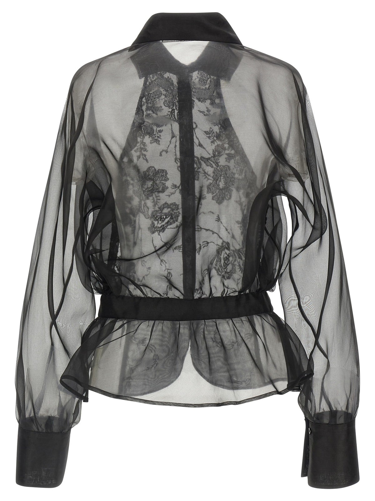 Silk and lace shirt 2